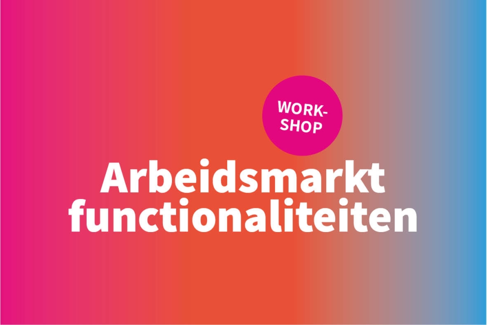 Arbeidsmarktfunctionaliteiten
